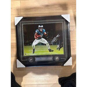 Saquon Barkley signed autographed Philadelphia Eagles 16x20 Photo framed Beckett